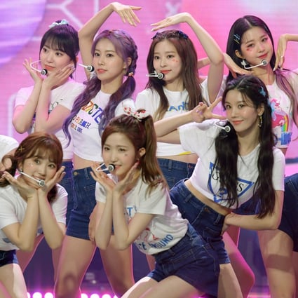 Iz*One, who disbanded on Thursday. Fans knew the K-pop girl group were not supposed to be continuing beyond April, but had been holding out for news of an extension. Photo: Getty Images