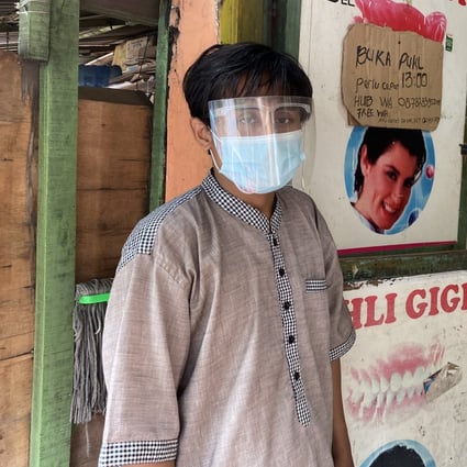 Muhammad Tohir’s dental shop in central Jakarta, Indonesia. Photo: SCMP/Resty Woro Yuniar