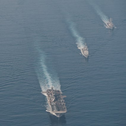 The Chinese defence ministry said an increase in US reconnaissance was having a destabilising influence. Photo: USS Theodore Roosevelt