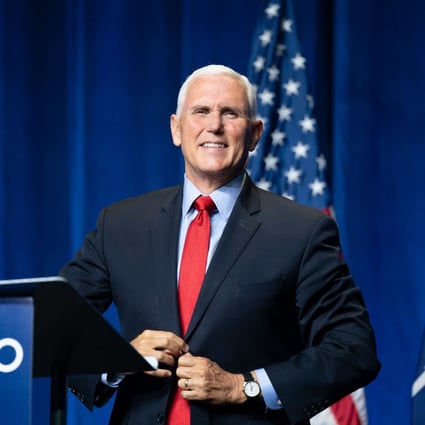 Pence Ties Himself To Trump In First Public Speech Since Leaving Office South China Morning Post Pence Ties Himself To Trump In First Public Speech Since Leaving Office South China Morning Post