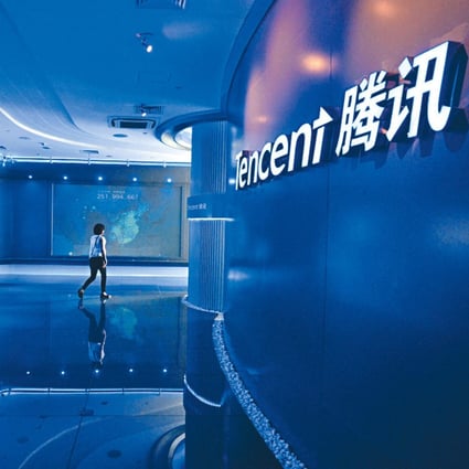 Internet giant Tencent Holdings was fined by China’s antitrust regulator for not reporting three mergers and acquisitions deals. Photo: AFP