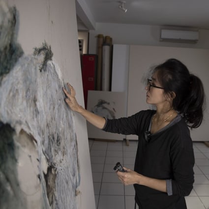 Christine Ay Tjoe reaches into her pandemic experiences for her first solo exhibition in Hong Kong, “Spinning in the Desert”. Photo: Wowo Wahono