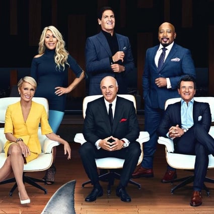 The panel of potential investors in ABC’s Shark Tank – but which products are among the five most successful and which of the “sharks” invested in them? Photo: Handout