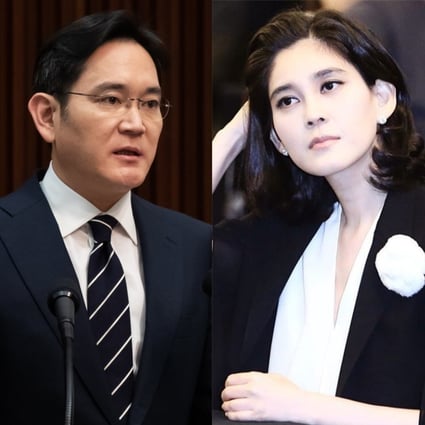 Samsung heirs Lee Jae-yong, Boo-jin and Seo-hyun. Photos: @at_lesfleurs/Instagram, Bloomberg, The Face DB