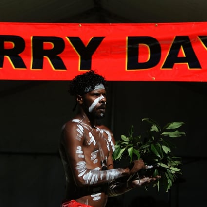 An image from a march during National Sorry Day 2007, which marked 10 years since the release of the Australia’s “Bringing Them Home” report. Photo: Fairfax Media via Getty Images
