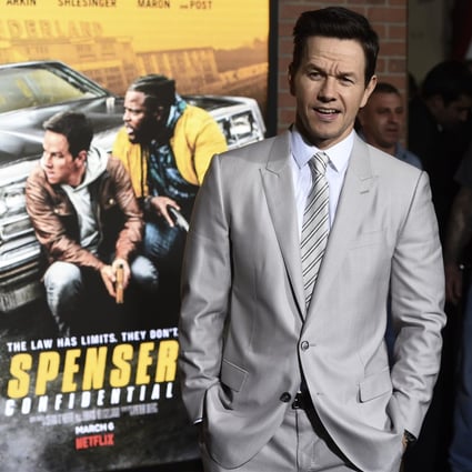 Mark Wahlberg, star of the Netflix film Spenser Confidential, poses at the premiere of the film at the Regency Village Theatre in February 2020, in Los Angeles. Photo: AP Photo