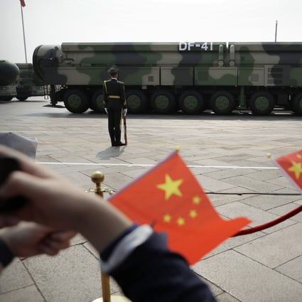 China has 350 nuclear warheads, according to an estimate by a Swedish global security think tank. Photo: AP