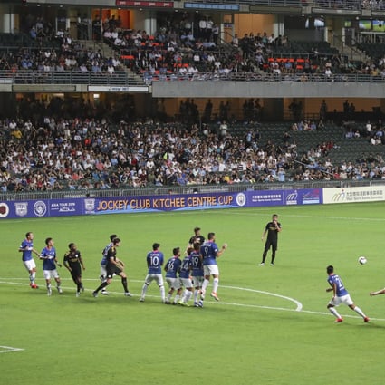 The lower level of Hong Kong Stadium will be closed off for next week’s AFC Cup to avoid any possible contact between the fans and players. Photo: Winson Wong