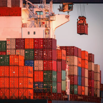The supply troubles come as the cost of shipping goods across the globe is skyrocketing, threatening to boost consumer prices and compounding concerns in global markets already bracing for accelerating inflation. Photo: Bloomberg