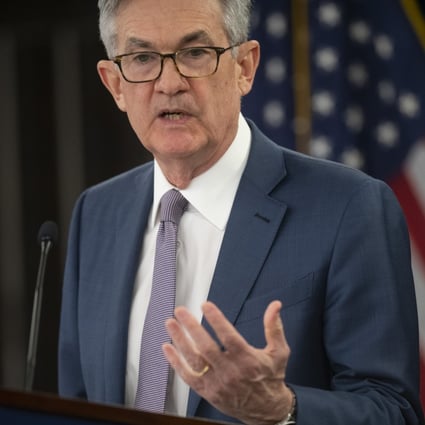US Federal Reserve Chair Jerome Powell. Photo: Getty Images