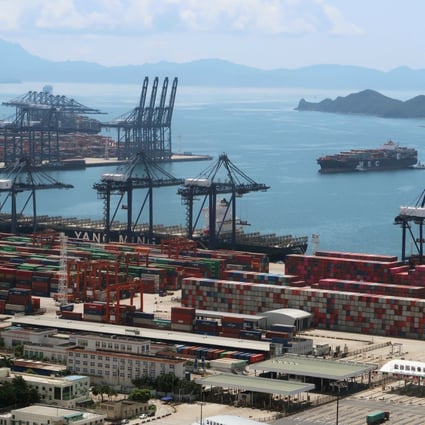 Massive delays at Yantian port (above) in Guangdong province are taking a hefty toll on global shipping companies and raising prices for consumers. Photo: Reuters