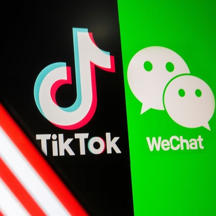 While US President Joe Biden replaced an executive order from his predecessor Donald Trump banning TikTok and WeChat, new rules could result in tougher scrutiny of more Chinese apps. Photo: Reuters