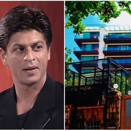 Shah Rukh Khan spent 10 years getting his Mumbai mansion just the way he wants it. Photos: @alaminkhan954/Twitter, @iamharsh55/Twitter