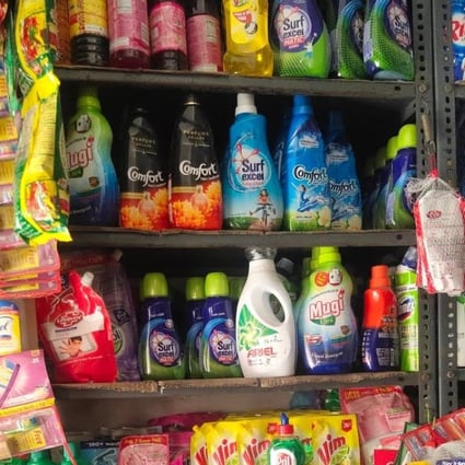 Products inside a neighbourhood kirana store. Photo: Subham Stores, Perambur