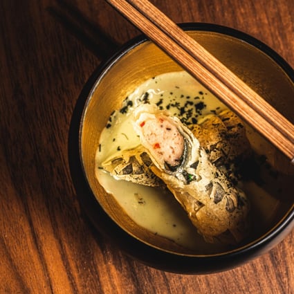 Zoku’s crispy spring rolls are not your typical take. Photo: The Hari