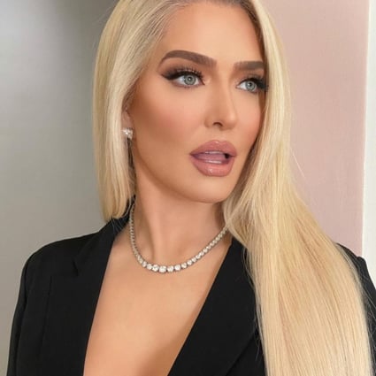 Erika Jayne and her Pasadena mansion – now on the market for US$13 million. Photos: @theprettymess/Instagram, TopTenRealEstateDeals.com
