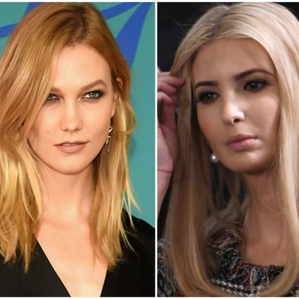 Karlie Kloss and Ivanka Trump hang out together and are married to the Kushner brothers, but politically they are poles apart. Photos: AFP, MCT
