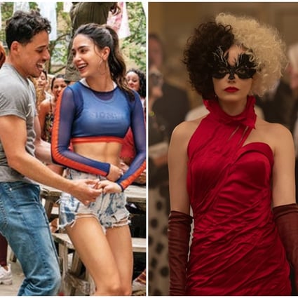 In the Heights, Cruella, Barb and Star Go to Vista Del Mar: three of our favourite movies so far this year. Photo: Warner Bros. Entertainment Inc., Disney Enterprises Inc., Lionsgate