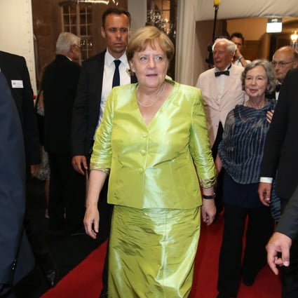 German Federal Chancellor Angela Merkel attends the Bayreuth Festival 2019 State Reception at Neues Schloss on July 25, 2019 in Bayreuth, Germany. Photo: Getty Images