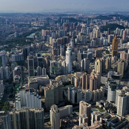 Shenzhen is one of the cities in the central government’s Greater Bay Area plan. Currently Hong Kong insurers need a separate licence to operate in mainland China. Photo: Martin Chan