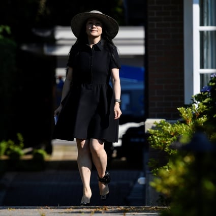 Huawei Technologies CFO Meng Wanzhou leaves her home to attend a court hearing in Vancouver, British Columbia, Canada on June 29. Photo: Reuters 
