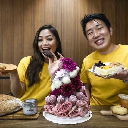 Calioo’s co-founders Nicole Lantin and Kenneth Liu Sun-wai are helping to promote local food vendors selling “the kinds of foods you can’t find in your grocery store”. Photo: Jonathan Wong