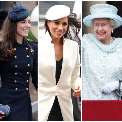 So how closely do Kate Middleton, Meghan Markle, Queen Elizabeth and Princess Anne follow royal protocol for women’s fashion? Photos: AFP, AP, @anneprincessroyal/ Instagram