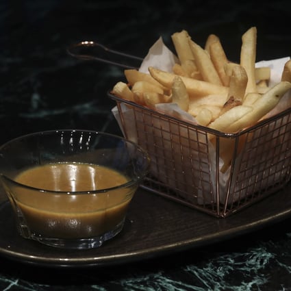 Chips and Curry from British-Chinese restaurant 1908bc at The Pemberton in Sheung Wan. Photo: Jonathan Wong