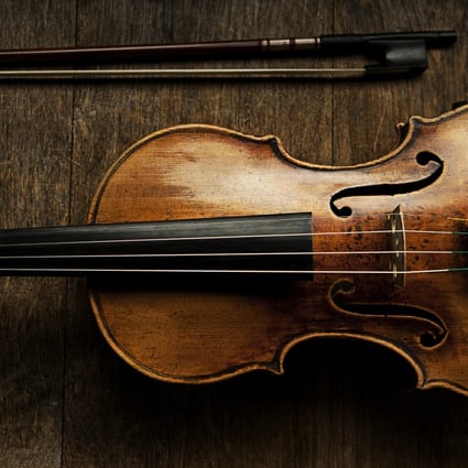 The storied “ex-Bazzini, ex-Soldat” violin crafted by Joseph Guarneri “del Gesu” in 1742, currently on a lifetime loan to American musician Rachel Barton Pine. Photo: Lisa Marie Mazzucco