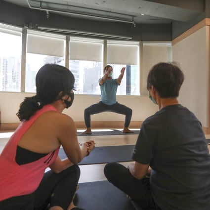 The Andiappan Yoga Community offers free yoga classes in Hong Kong for cancer patients and anyone with special needs. Photo: Jonathan Wong