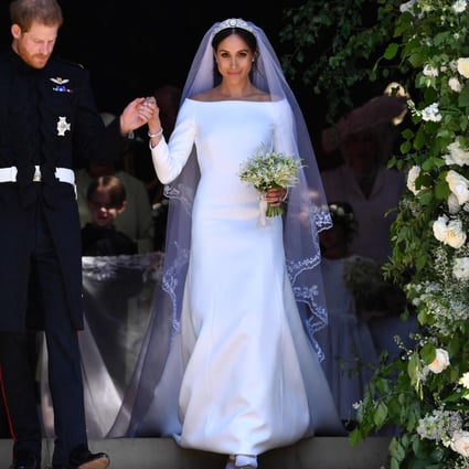 Prince harry wife wedding dress clearance