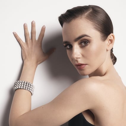 Lily Collins is an ambassador for Cartier and the face of their Clash collection. Photo: Cartier