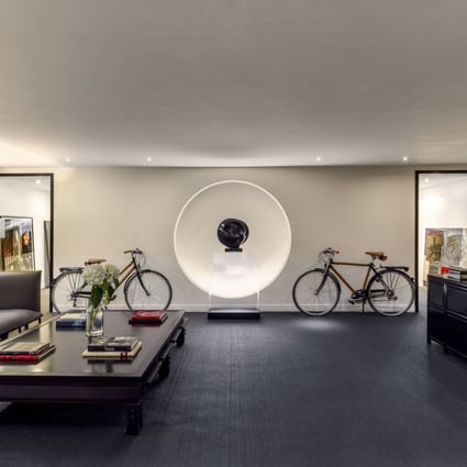 Two Hermès bicycles near the entrance of the atelier became Van Damme’s when her husband raised his hand mistakenly at a Mother’s Choice charity auction. Styling: Flavia Markovits. Photography: John Butlin. Photo assistant: Timothy Tsang
