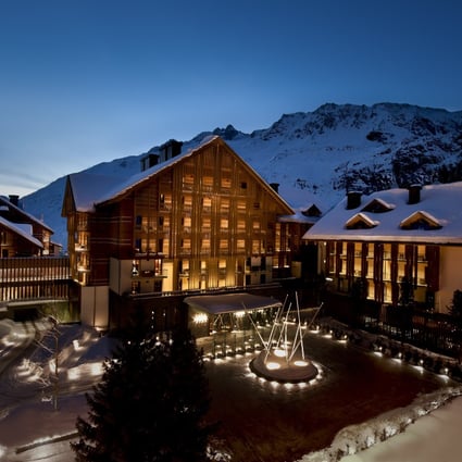 The five-star Chedi Andermatt in the Swiss Alps, which has begun to accept the digital currencies bitcoin and ethereum as payment for stays. Photo: Chedi Andermatt hotel