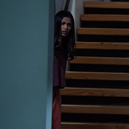 Freida Pinto in a still from Netflix thriller Intrusion, directed by Adam Salky and co-starring Logan Marshall-Green. Photo: Netflix