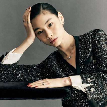 Netflix’s Squid Game star Jung Ho-yeon wearing Chanel. Photo: @hoooooyeony/Instagram