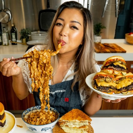 Instagramer turned cookbook author Jen Balisi with her spicy peanut noodles. Photo: Derry Ainsworth
