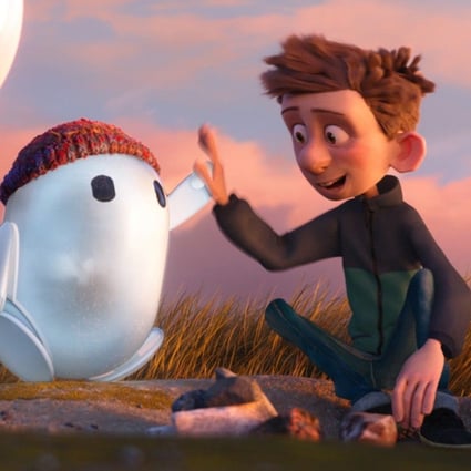 Ron (left, voiced by Zach Galifianakis) and Barney (Jack Dylan Grazer) in a still from Ron’s Gone Wrong (category: I), directed by Sarah Smith and Jean-Philippe Vine. Olivia Colman and Octavio E. Rodriguez also co-star. Photo: 20th Century Studios