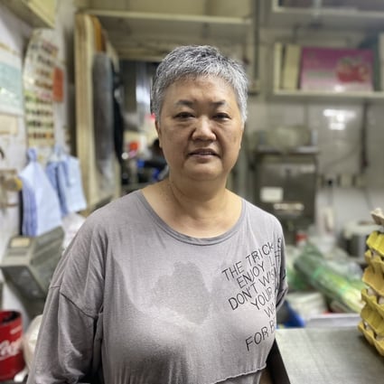 Camilla Hung says business at Hung’s Chinese Restaurant, on the ground floor of Chungking Mansions, is down more than 80 per cent. Many restaurants in the complex are struggling to survive. Photo: Kylie Knott
