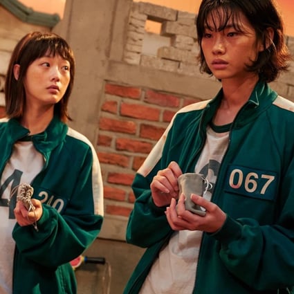 Lee Yu-mi (left) and Jung Ho-yeon in a still from Squid Game. For those of you who haven’t watched Netflix’s staggeringly popular K-drama, now’s your chance to start. Photo: Netflix