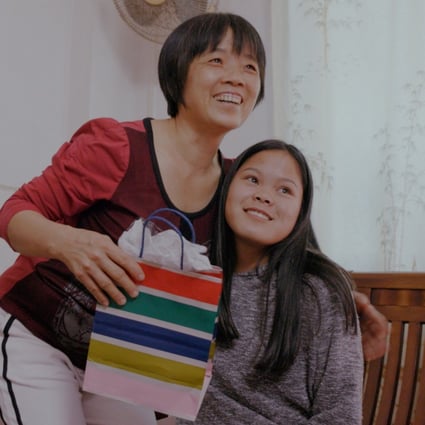 Lily (right) is one of three Chinese girls who go in search of their biological parents, in Guangdong, in Netflix documentary Found. Photo: Netflix.