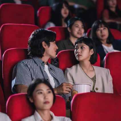 Ahn Bo-hyun (left) and Kim Go-eun in a still from Yumi’s Cells. The Korean drama series about a love-starved office worker, with animations of what goes on in her head, puts a new spin on old romantic comedy tropes.