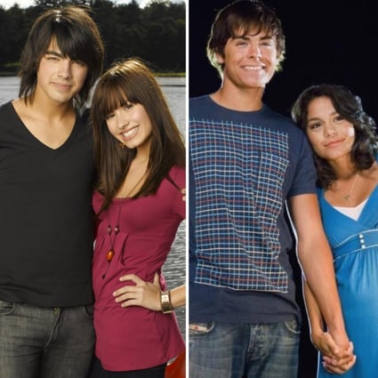 Bella Thorne and Gregg Sulkin, Demi Lovato and Joe Jonas, and Zac Efron and Vanessa Hudgens are all Disney Channel stars who once dated in real life. Photos: @greggsulkin/Instagram, Universal Music, Disney Channel
