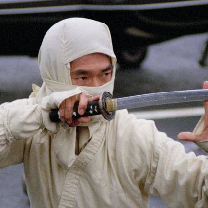 Taiwanese martial artist John Liu in a still from New York Ninja. The Hong Kong movie veteran never finished his 1980s action spectacular, but it finally has a release thanks to film distributor and restorer Vinegar Syndrome. 