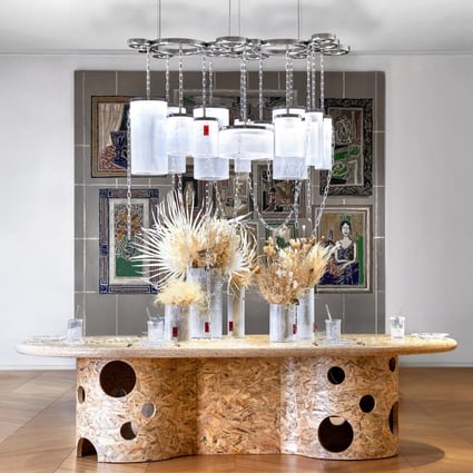 4 Luxurious Chandeliers And Lamps To Brighten Up Your Home This Winter From The Baccarat X Virgil Abloh Crystal Clear Chandelier Pieces By Louis Vuitton Hermès Daum South China Virgil Abloh Crystal Clear Chandelier, Desk Lamp Chandelier Crystal Clear