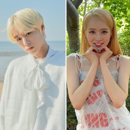 Wanna One’s Park Ji-Hoon, StayC’s Park Si-eun, and Astro’s Moonbin started out as child actors. Photos: Maroo Entertainment, @stayc_highup/Instagram, @moon_ko_ng/Instagram
