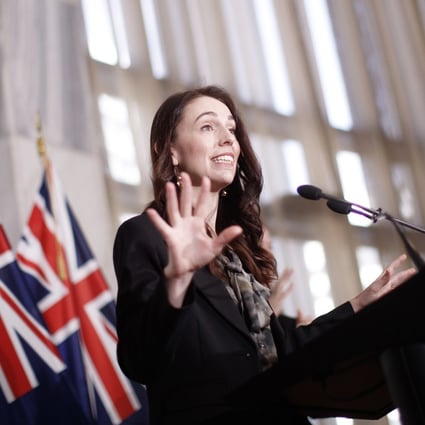 New Zealand Prime Minister Jacinda Ardern speaks at a press conference in Wellington on October 22. Under her leadership, the country has maintained friendly relations with Beijing and avoided joining anti-China initiatives. Photo: AP