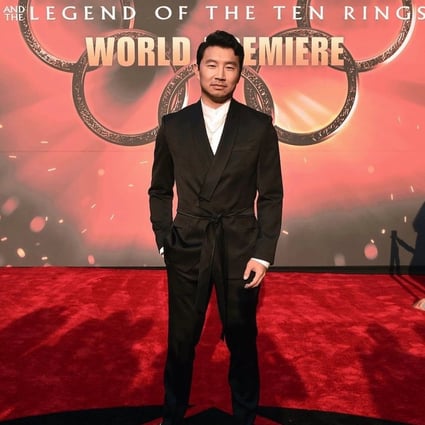 Actor Simu Liu wears Dzojchen to the premiere of Shang-Chi and the Legend of the Ten Rings, in which he stars. The US-Singaporean label has been a hit with A-listers. 