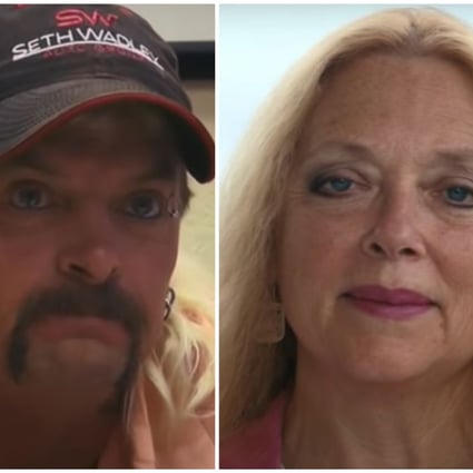 Joe Exotic revealed a shocking cancer diagnosis while Carole Baskin is suing Netflix just days ahead of the Tiger King season 2 release. Photo: Netflix