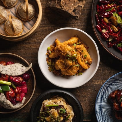 Dishes from the vegan menu at Mott 32, the restaurant in Hong Kong that plant-based chef Amy Elkhoury would take visitors to. The creator of dairy-free, nut-based Nuteese cheese tells us her other favourite places to eat in the city, and elsewhere. Photo: Maximal Concepts